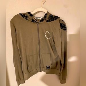 PINK Hawaiian print jacket